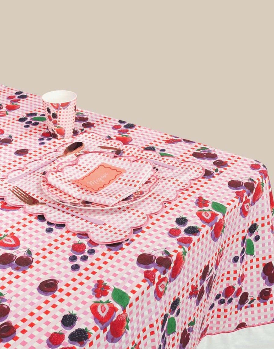 Entertaining The Somewhere Co | Sundae Cherries Tablecloth