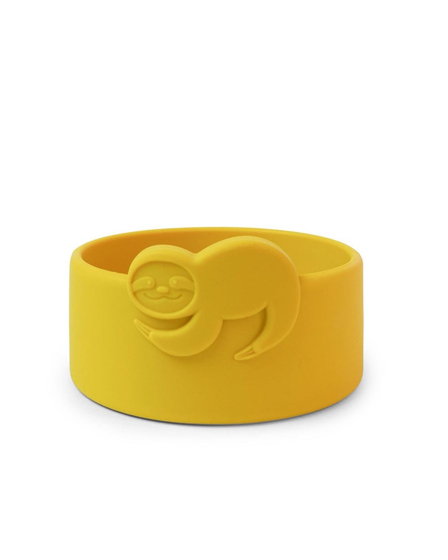 Mini The Somewhere Co Silicone Bowls | Sloth Silicone Bowl (Mustard)