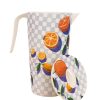 Picnic The Somewhere Co Bamboo Melamine Servingware | Sorrento Citrus Bamboo Melamine Jug