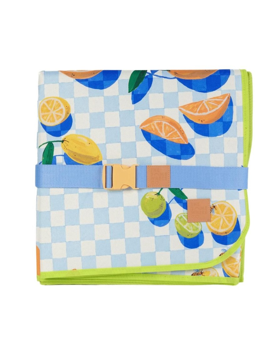 Picnic The Somewhere Co Picnic Rugs | Sorrento Citrus Leisure Rug