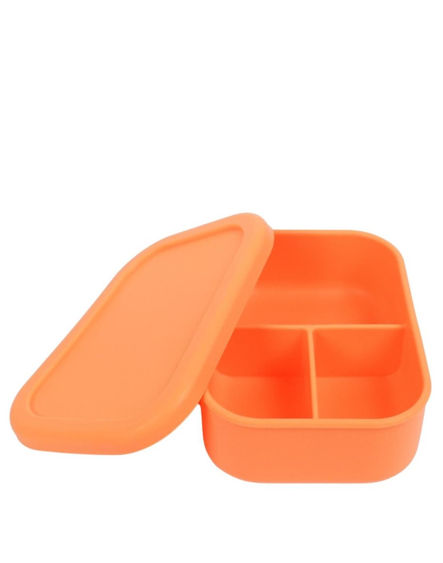 Lunch The Somewhere Co Silicone Lunch Boxes | Apricot Silicone Bento Lunch Box