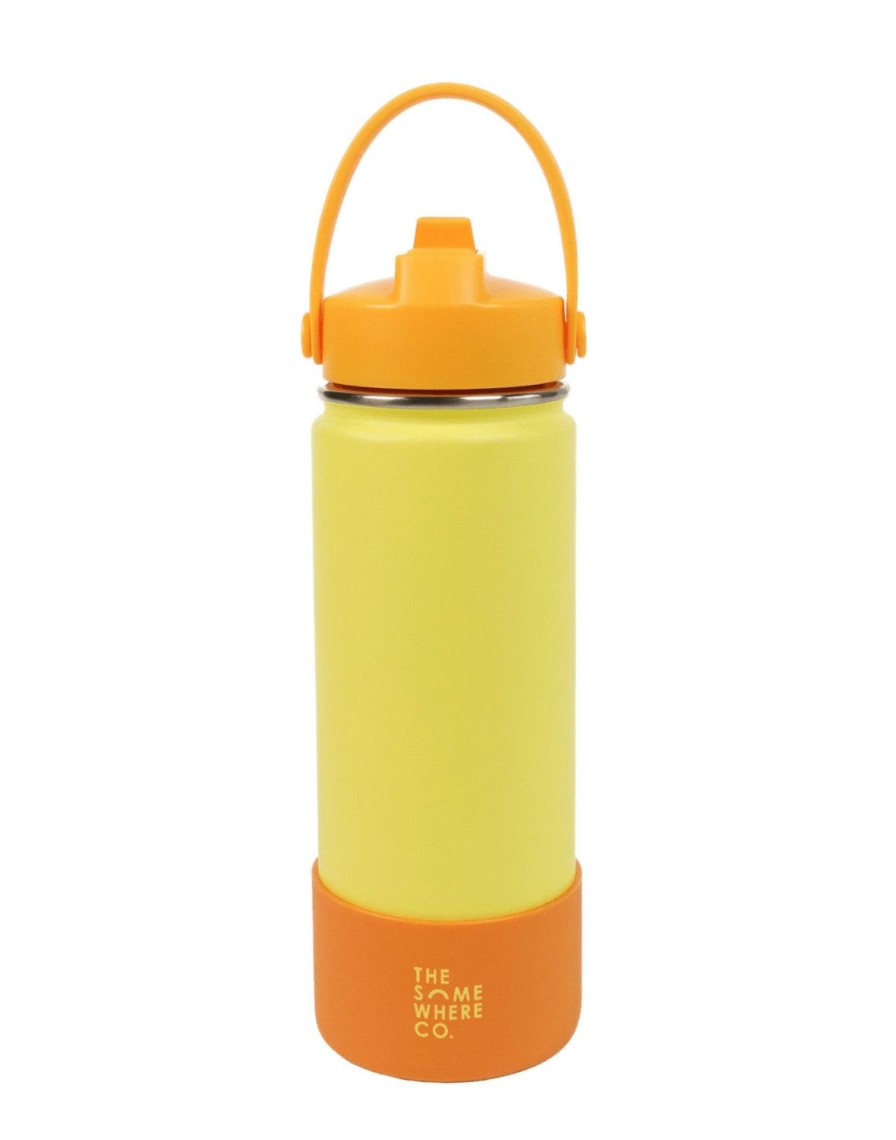 Lunch The Somewhere Co Water Bottles | Lemon Water Bottle 500Ml