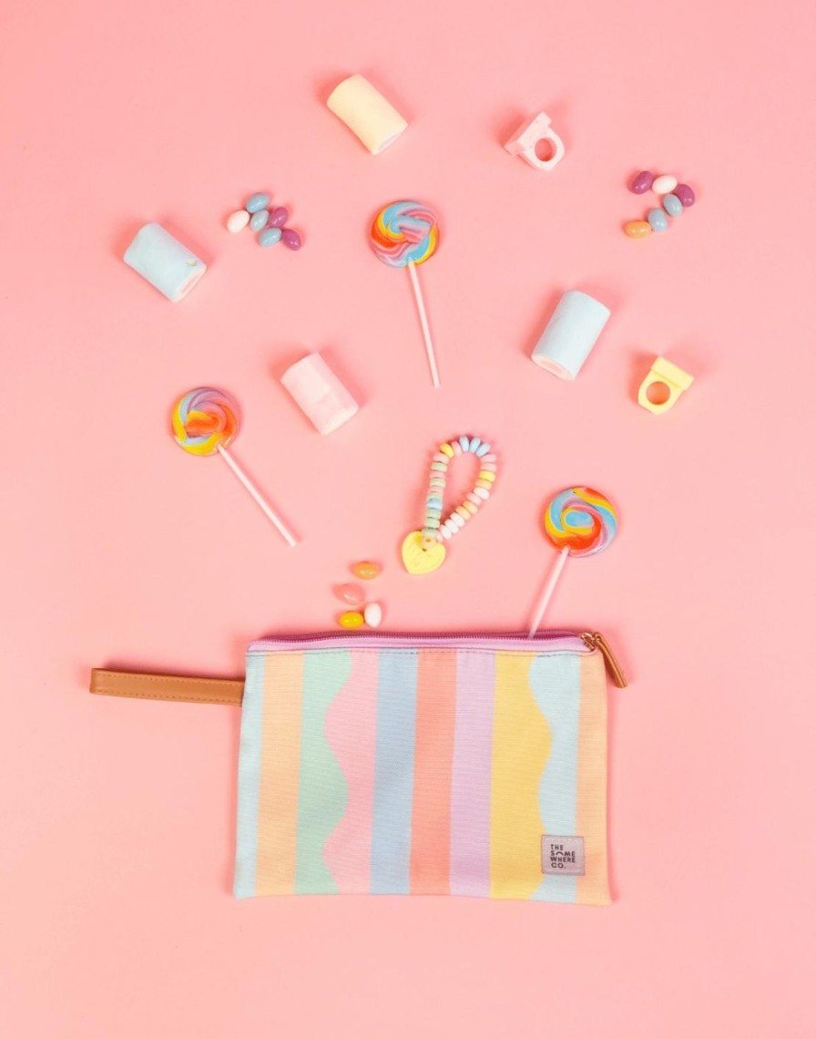 Bags + Accessories The Somewhere Co Essentials Pouch | Sunset Soiree Essentials Pouch