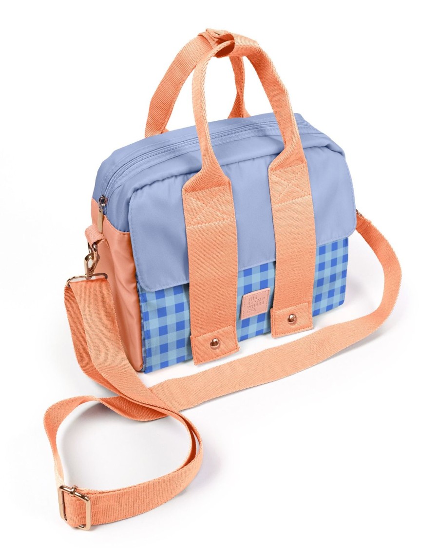 Lunch The Somewhere Co Lunch Totes & Satchels | Blueberry Jam Lunch Tote