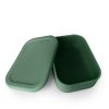 Lunch The Somewhere Co Silicone Lunch Boxes | Forest Green Silicone Lunch Box