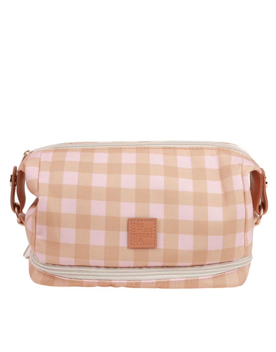 Bags + Accessories The Somewhere Co Cosmetic Bags | Rose All Day Cosmetic Bag