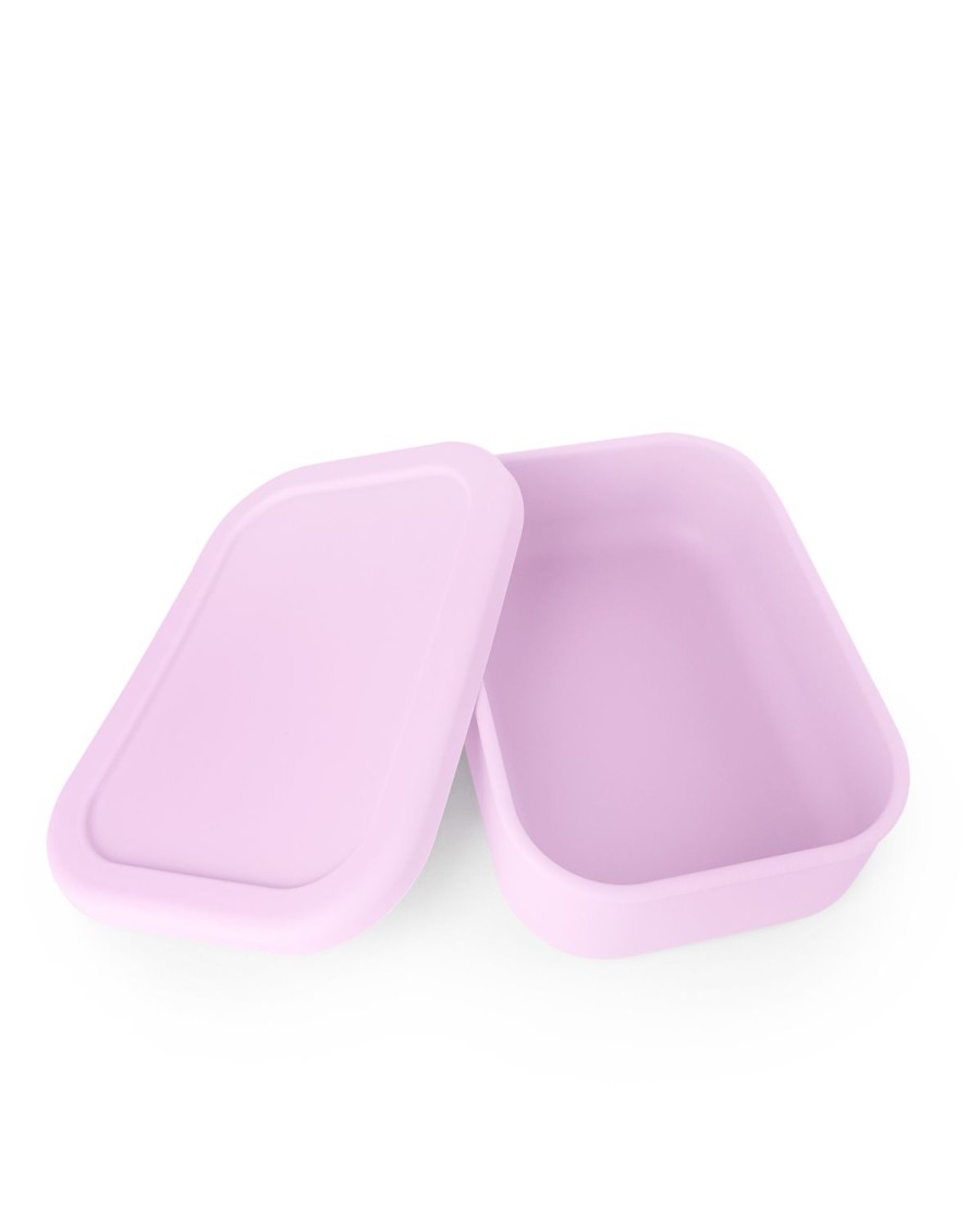 Lunch The Somewhere Co Silicone Lunch Boxes | Lilac Silicone Lunch Box