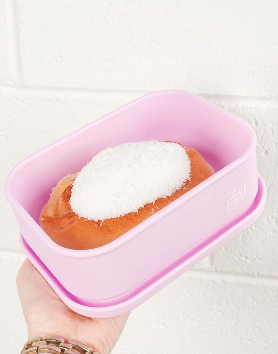 Lunch The Somewhere Co Silicone Lunch Boxes | Lilac Silicone Lunch Box