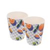 Picnic The Somewhere Co Bamboo Melamine Servingware | Sorrento Citrus Bamboo Melamine Tumblers