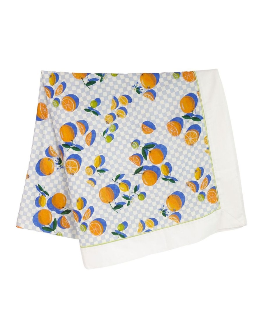 Entertaining The Somewhere Co | Sorrento Citrus Tablecloth