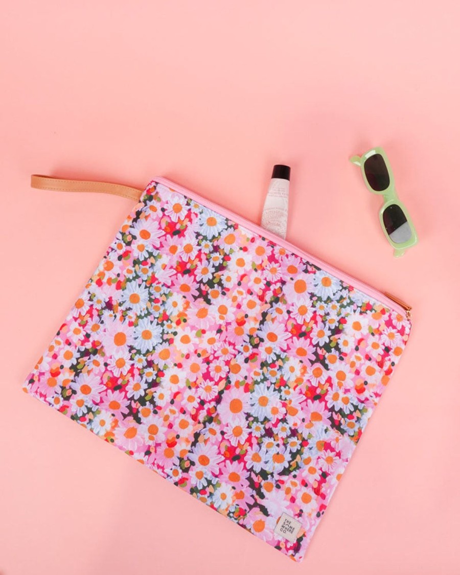 Bags + Accessories The Somewhere Co Wet Bags | Daisy Days Large Wet Bag