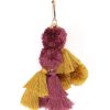 Bags + Accessories The Somewhere Co Pom Poms | Large Pom Pom Mustard & Plum