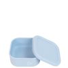 Lunch The Somewhere Co Silicone Lunch Boxes | Powder Blue Square Silicone Lunch Box