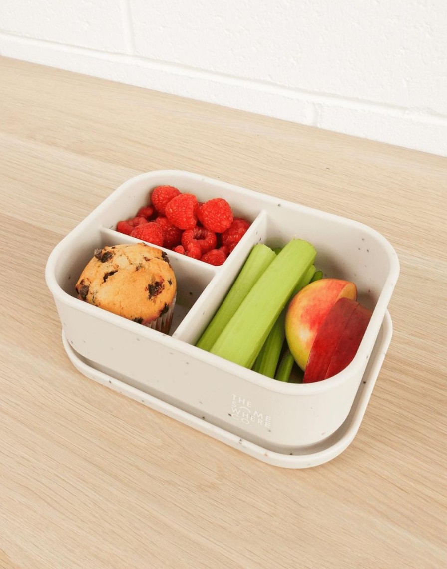 Lunch The Somewhere Co Silicone Lunch Boxes | Speckled Silicone Bento Lunch Box