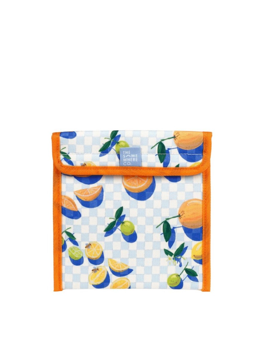 Lunch The Somewhere Co Snack Bag | Sorrento Citrus Snack Bag