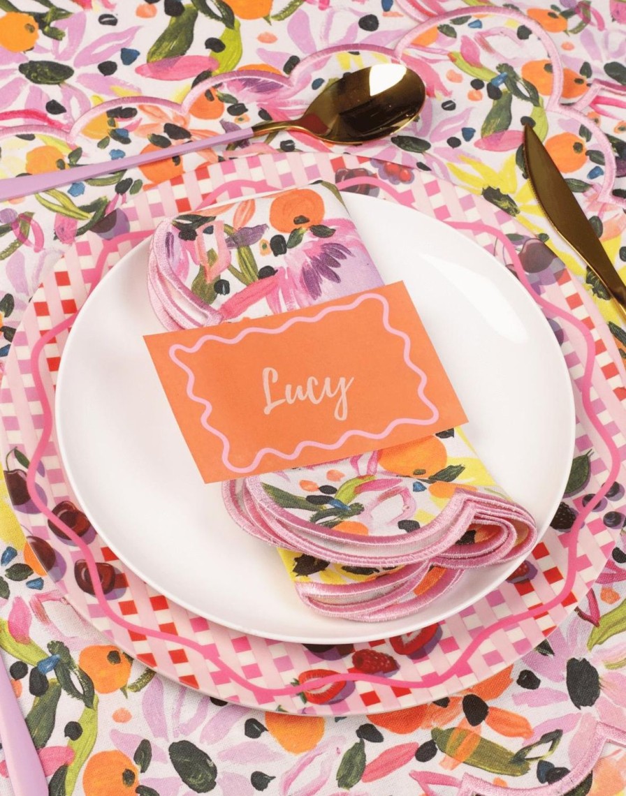 Entertaining The Somewhere Co | Wildflower Napkins - Pack Of 4