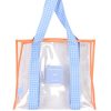 Bags + Accessories The Somewhere Co Cheeky Tote | Blue & Orange Cheeky Tote Bag