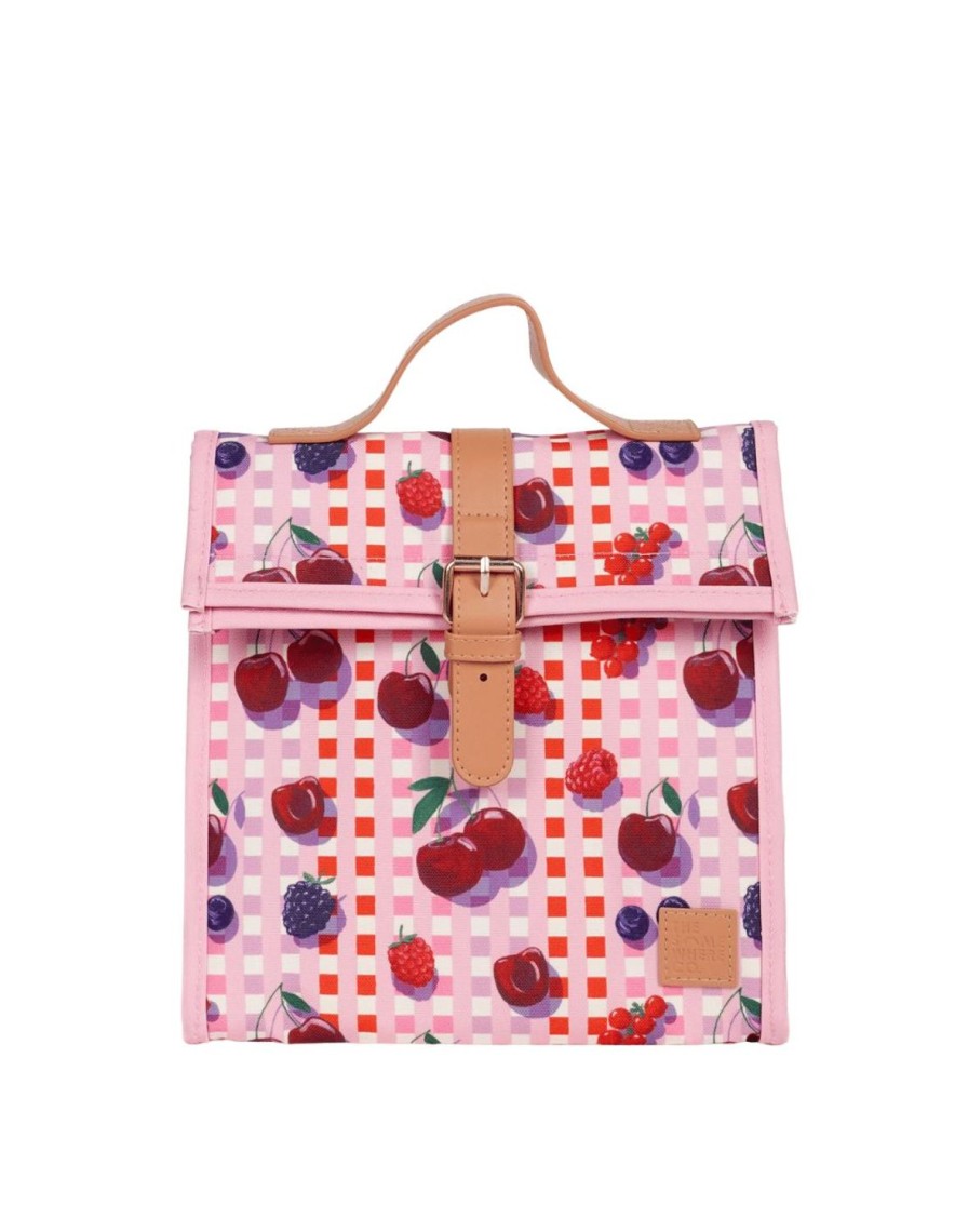 Lunch The Somewhere Co Lunch Totes & Satchels | Sundae Cherries Lunch Satchel