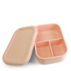 Lunch The Somewhere Co Silicone Lunch Boxes | Blush Silicone Bento Lunch Box