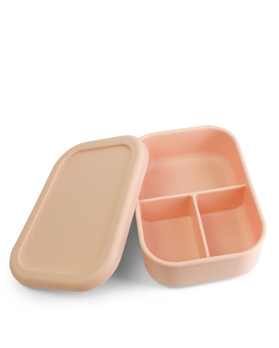 Lunch The Somewhere Co Silicone Lunch Boxes | Blush Silicone Bento Lunch Box