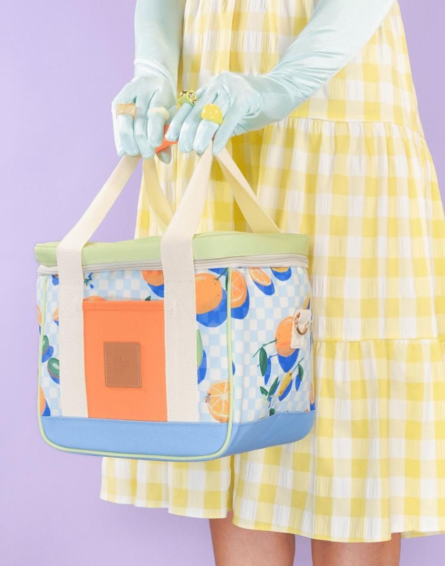 Lunch The Somewhere Co Midi Cooler | Sorrento Citrus Midi Cooler Bag