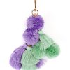 Bags + Accessories The Somewhere Co Pom Poms | Large Pom Pom Lilac & Green