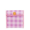 Lunch The Somewhere Co Snack Bag | Lilac Gingham Snack Bag