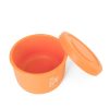 Lunch The Somewhere Co Silicone Lunch Boxes | Apricot Silicone Snack Box