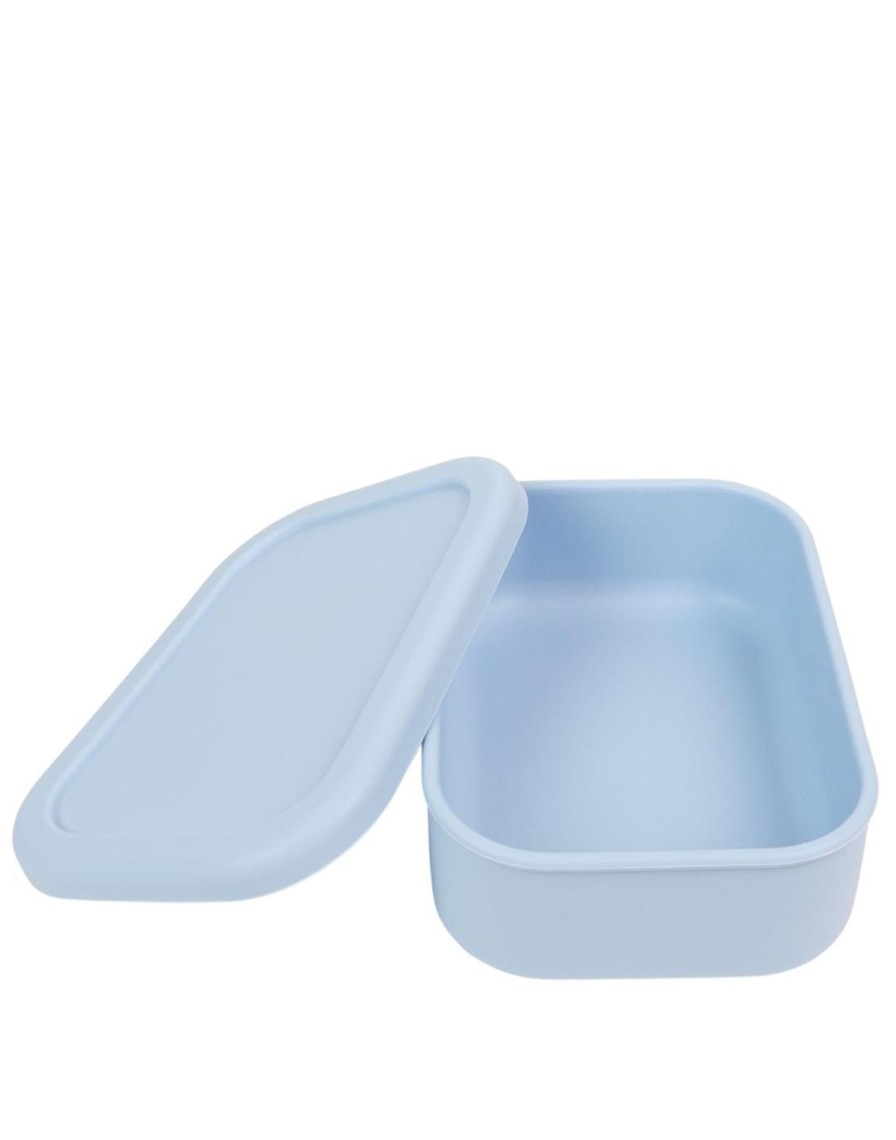 Lunch The Somewhere Co Silicone Lunch Boxes | Powder Blue Silicone Lunch Box