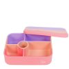 Lunch The Somewhere Co Silicone Lunch Boxes | Cotton Candy Large Silicone Bento Lunch Box