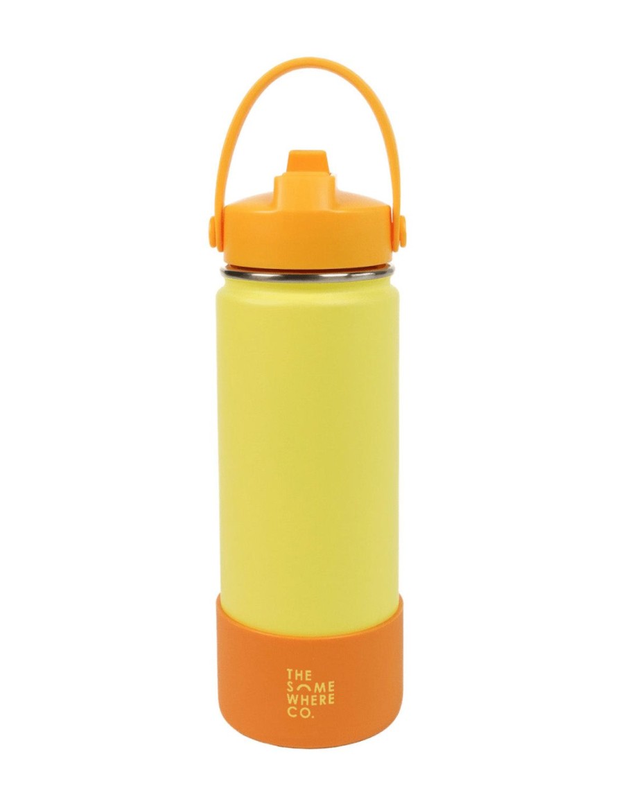 Mini The Somewhere Co 500Ml Water Bottle | Lemon Water Bottle 500Ml