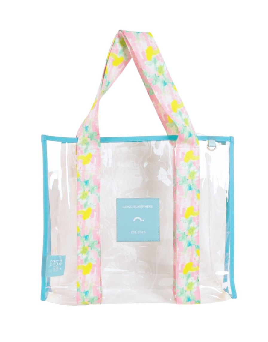 Bags + Accessories The Somewhere Co Cheeky Tote | Rainbow Rhapsody Cheeky Tote