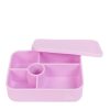 Lunch The Somewhere Co Silicone Lunch Boxes | Lilac Large Silicone Bento Lunch Box