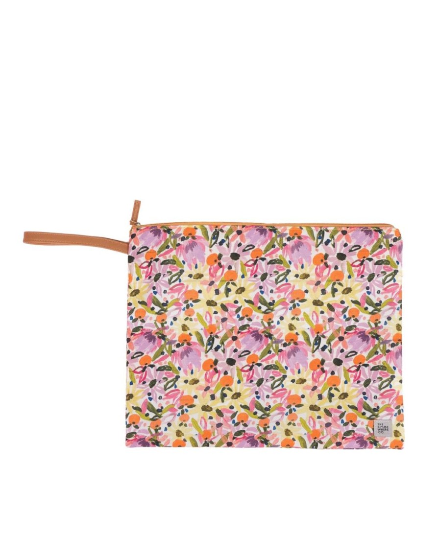 Bags + Accessories The Somewhere Co Wet Bags | Wildflower Large Wet Bag