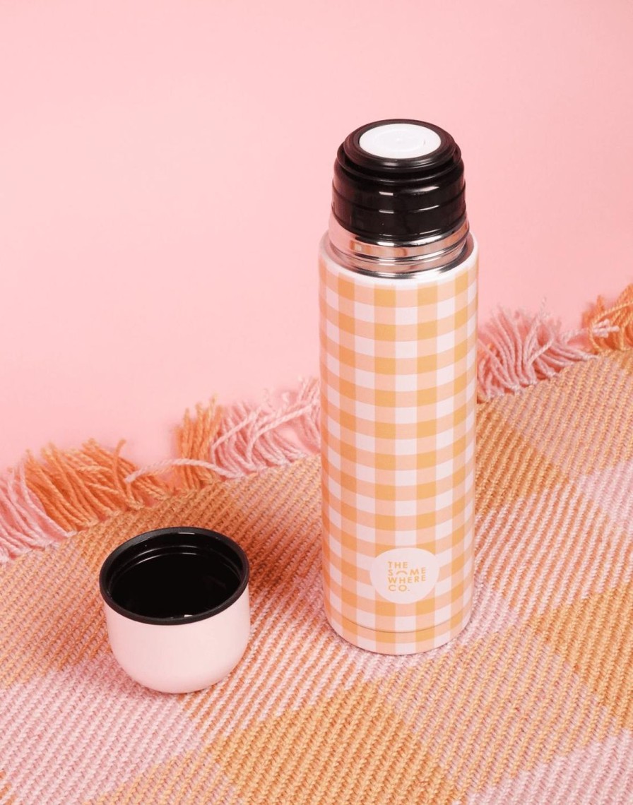 Lunch The Somewhere Co Flasks | Rose All Day Warm Wanderer Flask