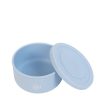 Lunch The Somewhere Co Silicone Lunch Boxes | Powder Blue Round Silicone Lunch Box