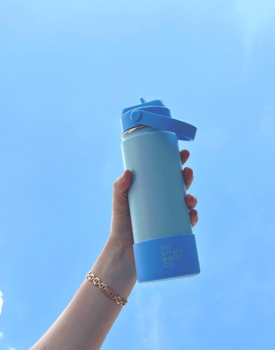 Mini The Somewhere Co 500Ml Water Bottle | Sky Water Bottle 500Ml