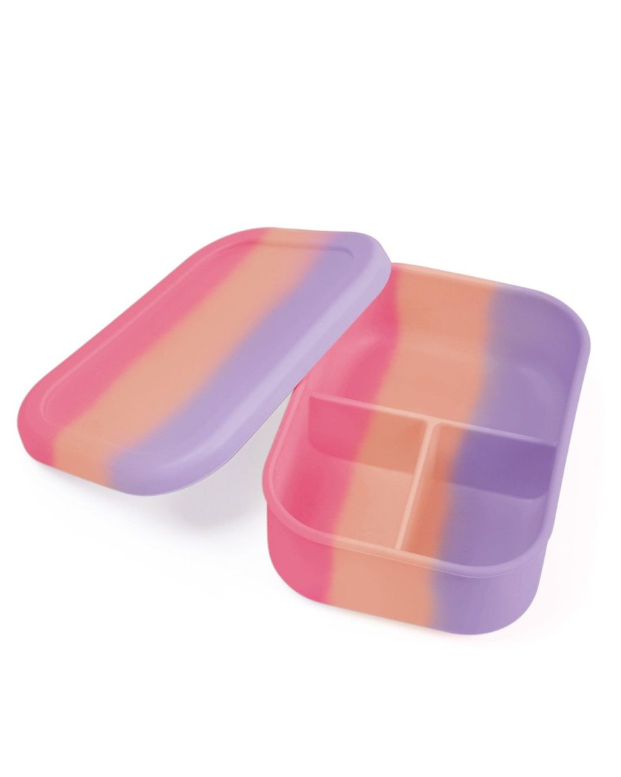 Lunch The Somewhere Co Silicone Lunch Boxes | Cotton Candy Silicone Bento Lunch Box