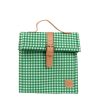 Lunch The Somewhere Co Lunch Totes & Satchels | Green Gingham Lunch Satchel