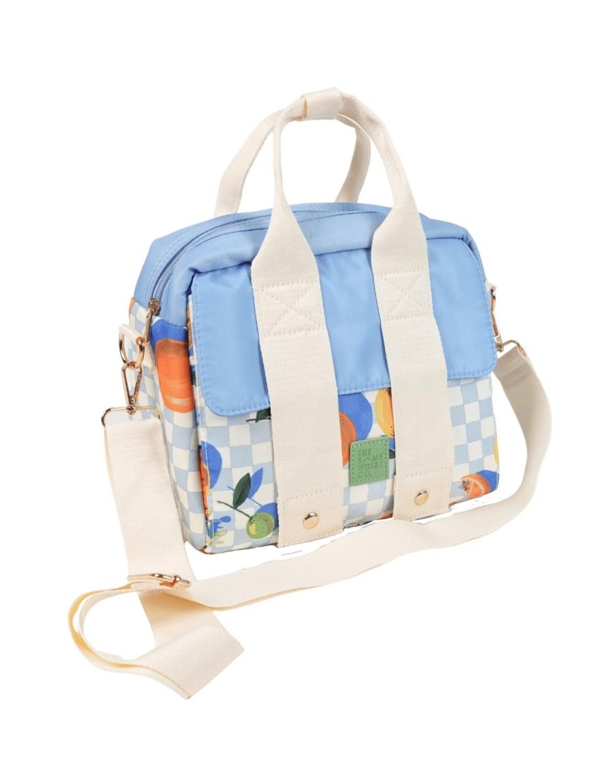 Lunch The Somewhere Co Lunch Totes & Satchels | Sorrento Citrus Lunch Tote